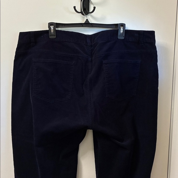 Talbots Heritage Navy Corduroy Pants 22W - Picture 2 of 5